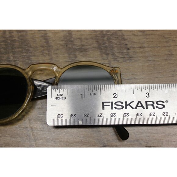 Optiks vintage women's celluloid blinker motorist side shield sunglasses - Picture 8 of 16